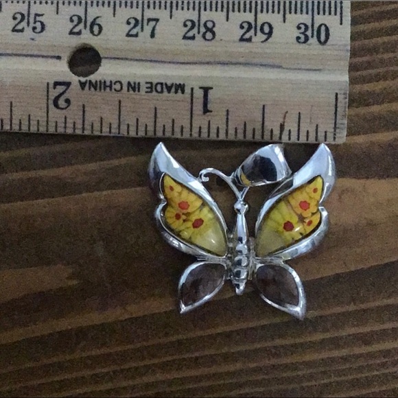 🆕Murano Millefiori silver Pendant by Alan.K - Picture 5 of 5